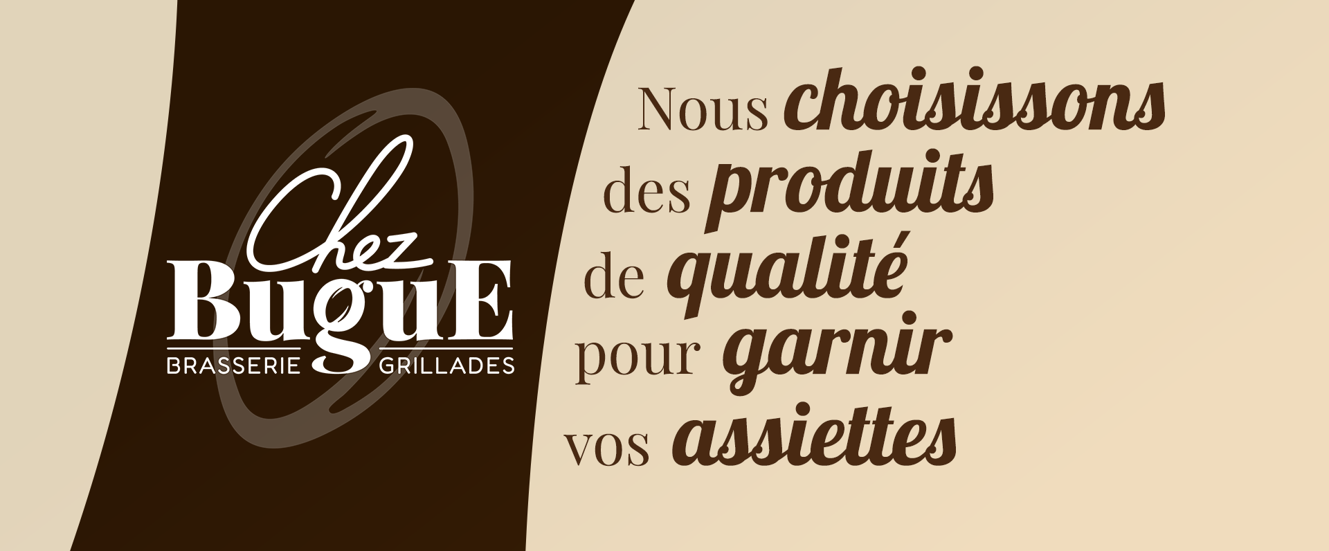 Nos produits Chez Bugue